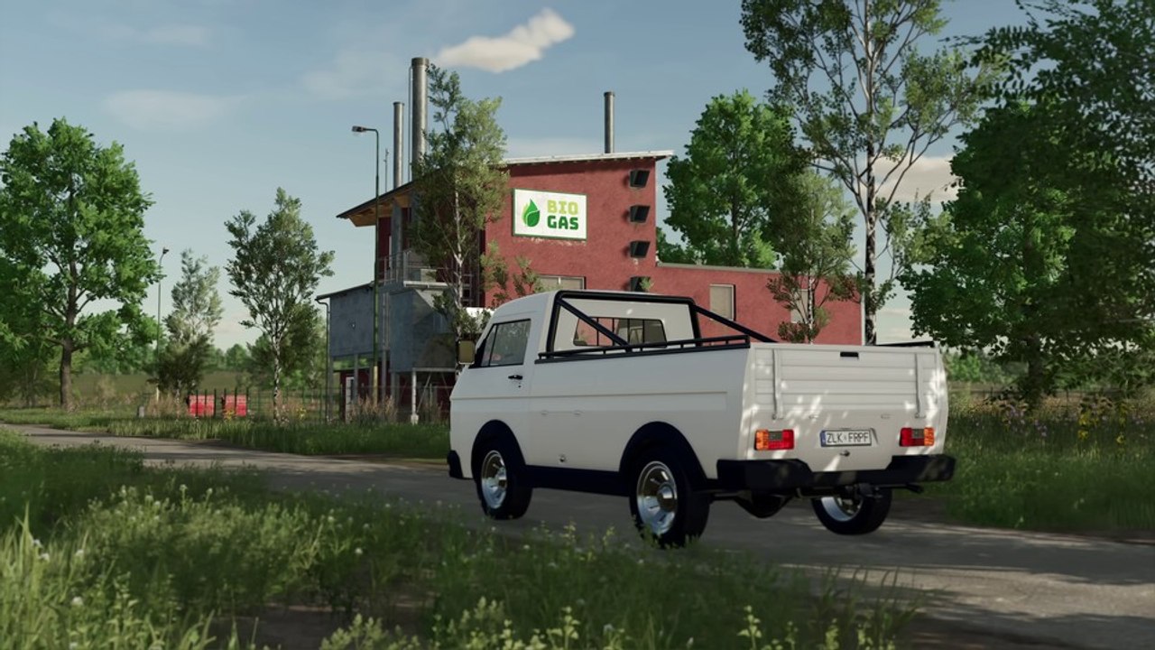 Der Landwirtschaftssimulator 22 stellt im Trailer das neue Dorf Zielonka als Schauplatz vor