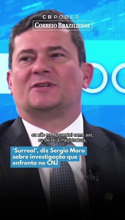 Sergio Moro fala ao CB.Poder