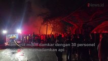 Diduga Ada Percikan Api dari Kabel Listrik, 3 Lapak Terbakar di Kamal Muara