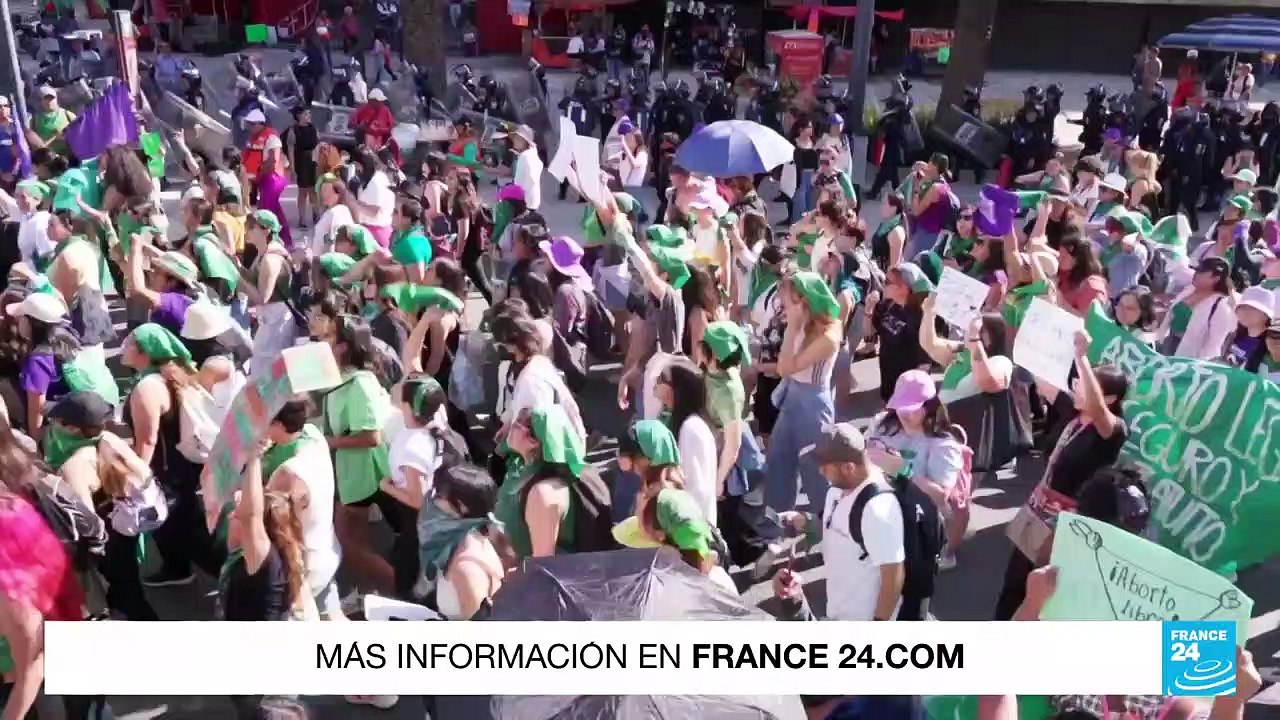 México marchó para reivindicar el derecho al aborto y exigir más educación sexual