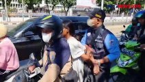 Aksi Kejar-kejaran Mewarnai Razia PMKS di Pademangan Ancol