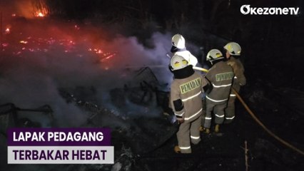 3 Lapak Terbakar di Kamal Muara, Penyebabnya Diduga dari Percikan Api Kabel Listrik