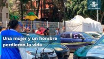 Triángulo amoroso deja 2 muertos en calles de la colonia Morelos