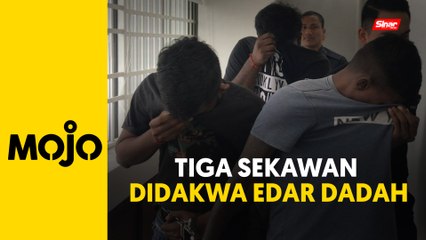 Download Video: Tiga lelaki dihadap ke mahkamah edar lebih 26kg dadah