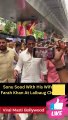 Sonu Sood With His Wife And Farah Khan At Lalbaug Cha Raja