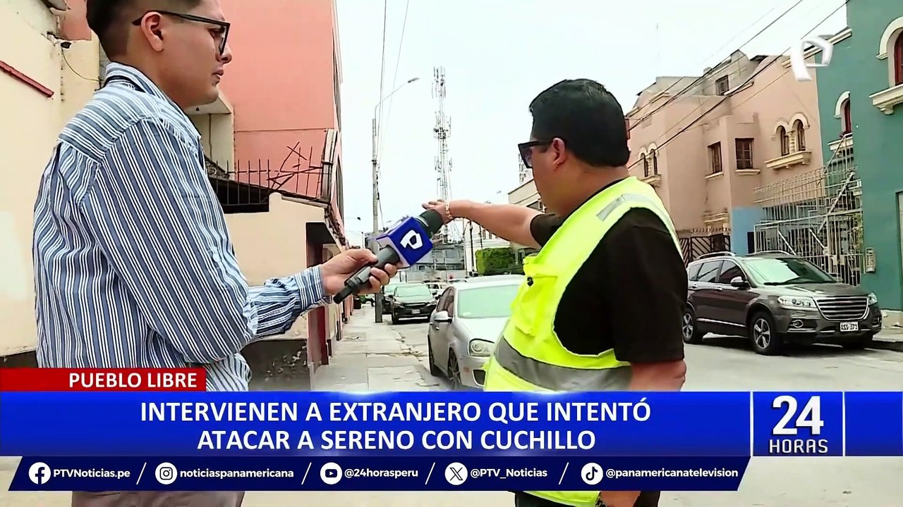 Extranjero es acusado por intento de homicidio: intentó acuchillar a sereno