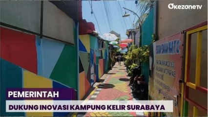 Kreativitas Warga Kampung Kelir Surabaya Dapat Dukungan dari Pemerintah Daerah