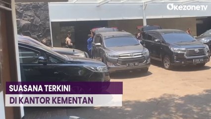 Kantor Kementan Dijaga Polisi Bersenjata Lengkap, Sejumlah Ruangan Disegel KPK