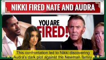 The Young And The Restless Spoilers Nikki fires Nate and Audra - Victor argues w