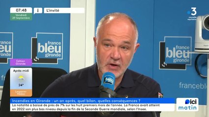 Marc Vermeulen, directeur départemental du SDIS 33