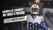 Dallas Cowboys Look to Bounce Back Against New England Patriots | Week 4
