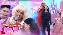 Vice and Vhong tease Mini Miss U Laurence's mommy to sing | It's Showtime Mini Miss U