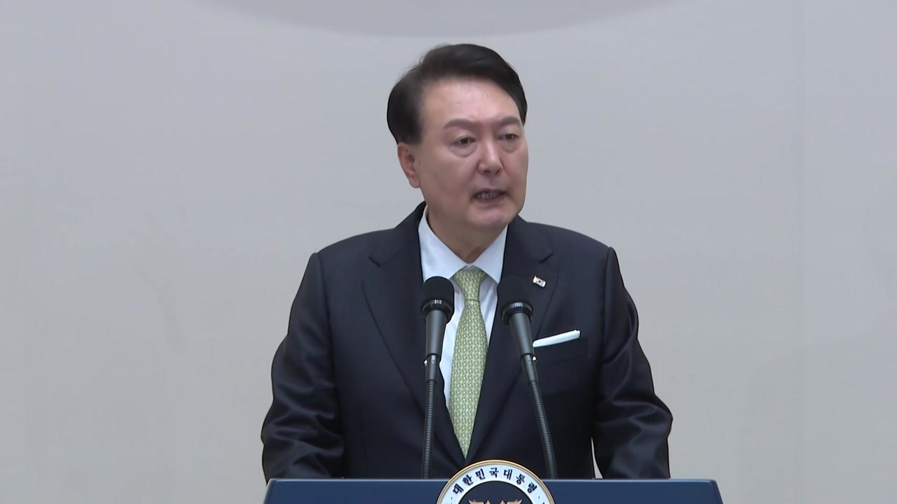 尹 "한일 미래지향적 발전할 것"...원폭 피해자 초청 오찬 / YTN