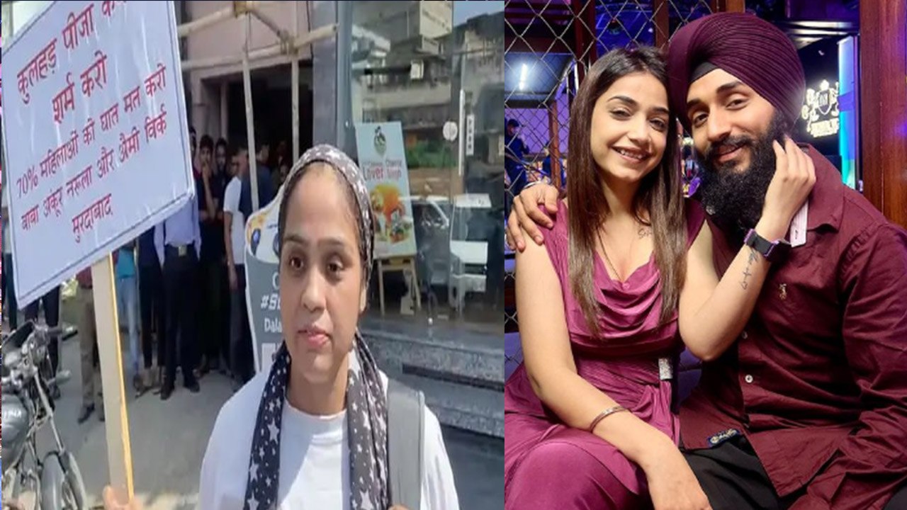 Kullhad Pizza Couple Controversy: इस औरत ने Shop के बाहर किया बवाल, बढ़ाई मुसीबतें, Video Viral!