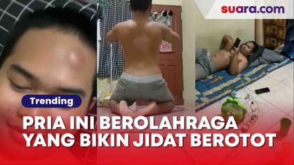 Nahas! Niat Hati Ingin Bikin Lengan Berotot, tapi Malah Jidat yang Berotot