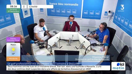 Maxime MOREL, directeur du golf de Biéville-Beuville