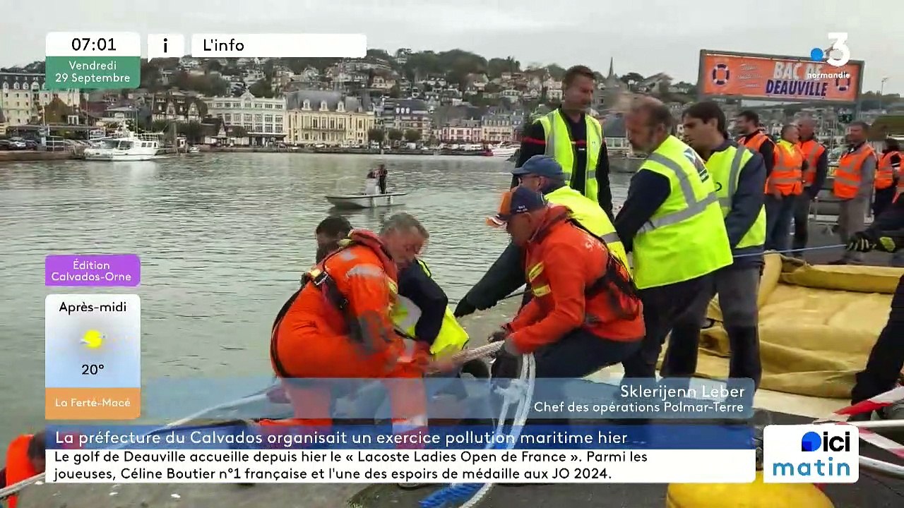 29/09/2023 - Le 6/9 de France Bleu Basse Normandie en vidéo