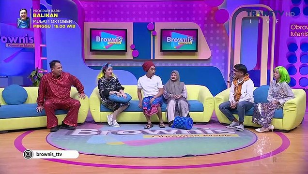 BROWNIS (OBROLAN MANIS) 1609 LIVE