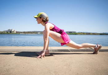Kimberley Chalmers - The Canberra Times Fun Runner