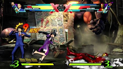 Ultimate Marvel vs Capcom 3 Character Vignette: Phoenix Wright