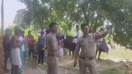 फिरोजाबाद: नहर में मिला अज्ञात शव फैली सनसनी, पुलिस जांच में जुटी