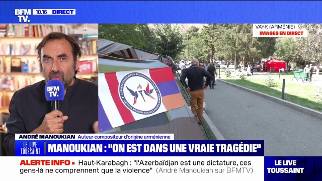 Haut-Karabagh: Si c'est le mot génocide qui emmerde, donnons un autre nom témoigne André Manoukian