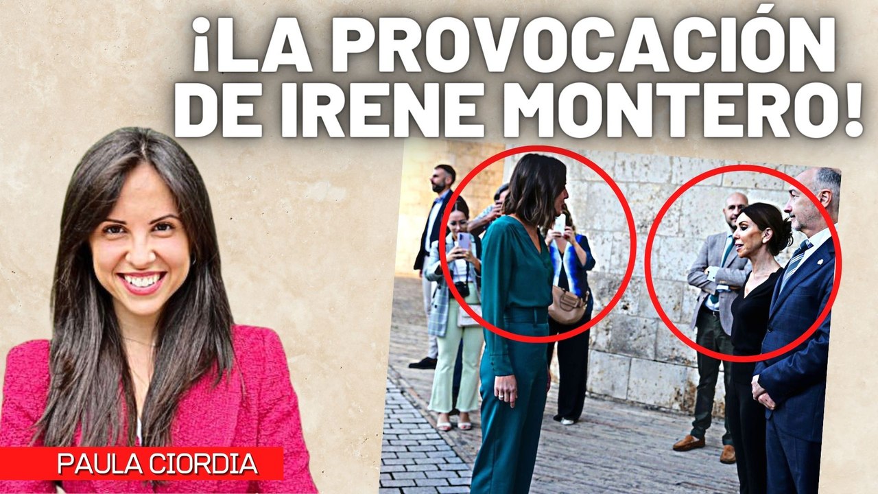 Así provocó Irene Montero a la presidenta de las Cortes de Aragón (VOX) para que le negara el saludo