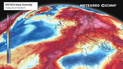 UK temperature anomaly 850hPa
