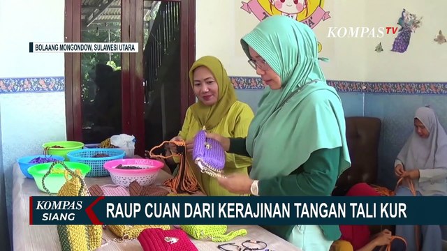 Meraup Cuan dari Kerajinan Tangan Tali Kur