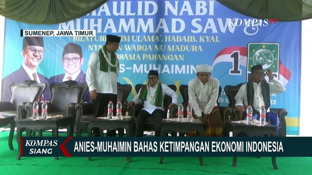 Di Hadapan Para Kyai di Sumenep, Anies-Muhaimin Soroti Ketimpangan Ekonomi di Indonesia