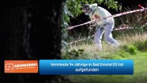 Vermisste 14-Jährige in Bad Emstal (D) tot aufgefunden