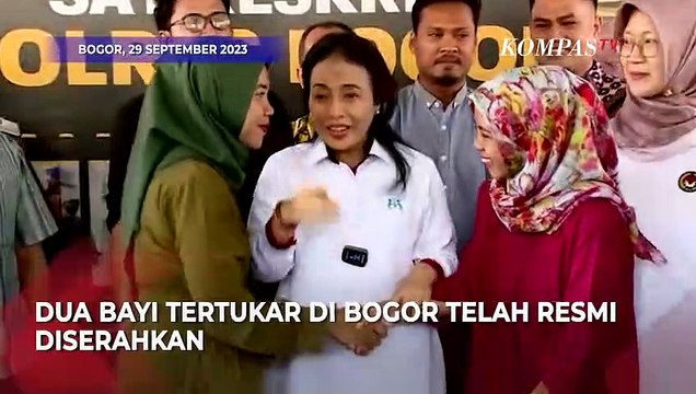 Bayi Tertukar di Bogor Resmi Diserahkan ke Orang Tua Biologisnya