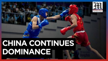 Host China continues Asian games dominance