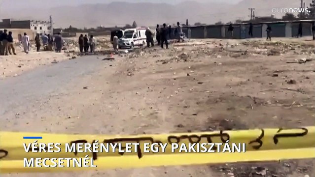 Két robbantás történt Pakisztánban, legalább 50 ember meghalt