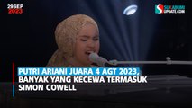 Putri Ariani Juara 4 AGT 2023, Banyak yang Kecewa Termasuk Simon Cowell