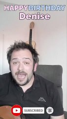 Happy Birthday, Denise! Geburtstagsgrüße an Denise