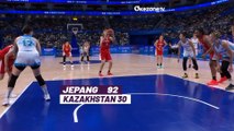 Highlight Asian Games 2023 : Tampil Superior, Timnas Basket Putri Jepang Libas Kazakhstan