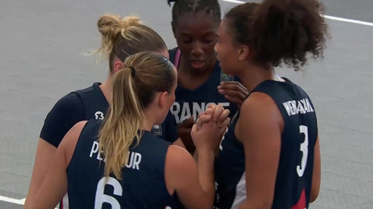 Le replay de France Hongrie Basket 3x3 Coupe du monde U23 Vidéo