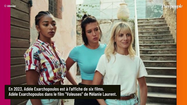Je me suis réveillée par terre, en sang : triple fracture pour Adèle Exarchopoulos, victime d'un accident en plein tournage