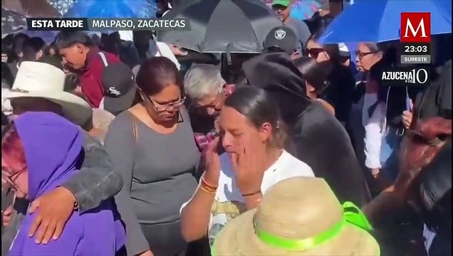 Son sepultados 5 de los 6 jóvenes secuestrados en Zacatecas