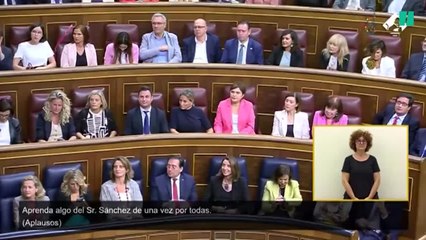 Óscar Puente le recita un poema a Feijóo