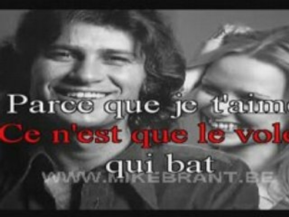 K Parce que je t'aime plus que moi (Mike Brant)