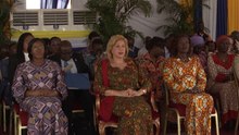 Dominique Ouattara lance une opération de distribution de kits scolaires à Grand-Bassam pour la rentrée 2023-2024