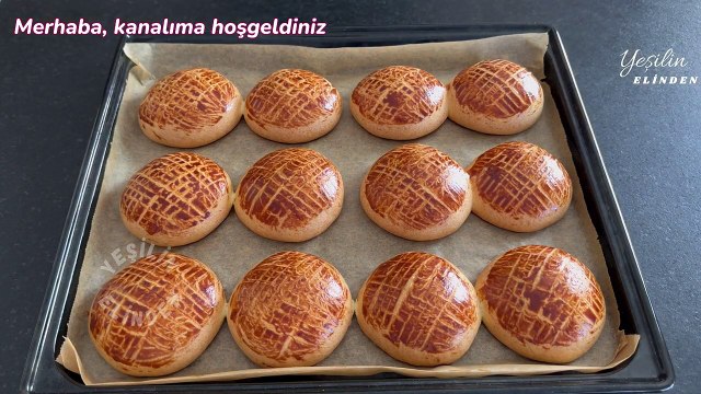 ARTIK PASTANEDEN ALMIYORUM ÇAYA KAHVALTIYA 5 DAKİKADA YOĞUR VER FIRINA Karaköy POĞAÇASI TARİFİ