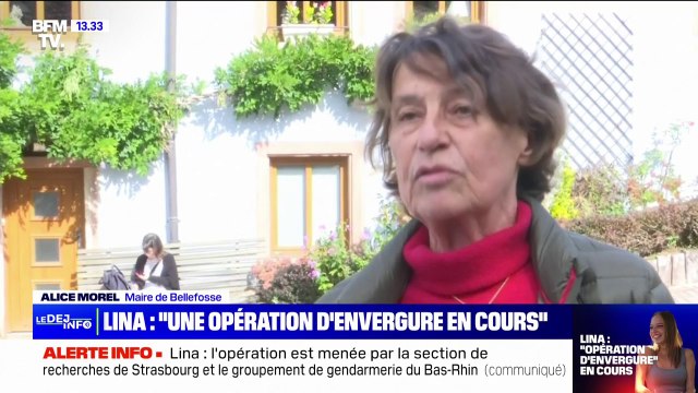 Disparition de Lina: On n'est pas habitué à voir un tel rassemblement, ça crée un certain émoi , témoigne la maire de Bellefosse où des investigations sont menées