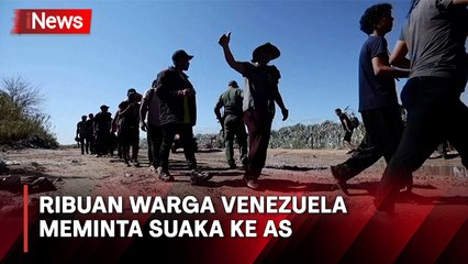 Warga Venezuela Nekat Menyeberangi Sungai Rio Bravo demi Suaka ke AS