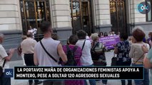 La portavoz maña de Organizaciones Feministas apoya a Montero, pese a soltar 120 agresores sexuales