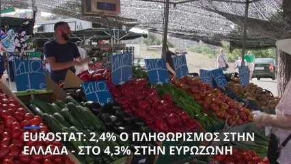 Ευρωζώνη: Υποχώρησε στο 4,3% ο πληθωρισμός τον Σεπτέμβριο