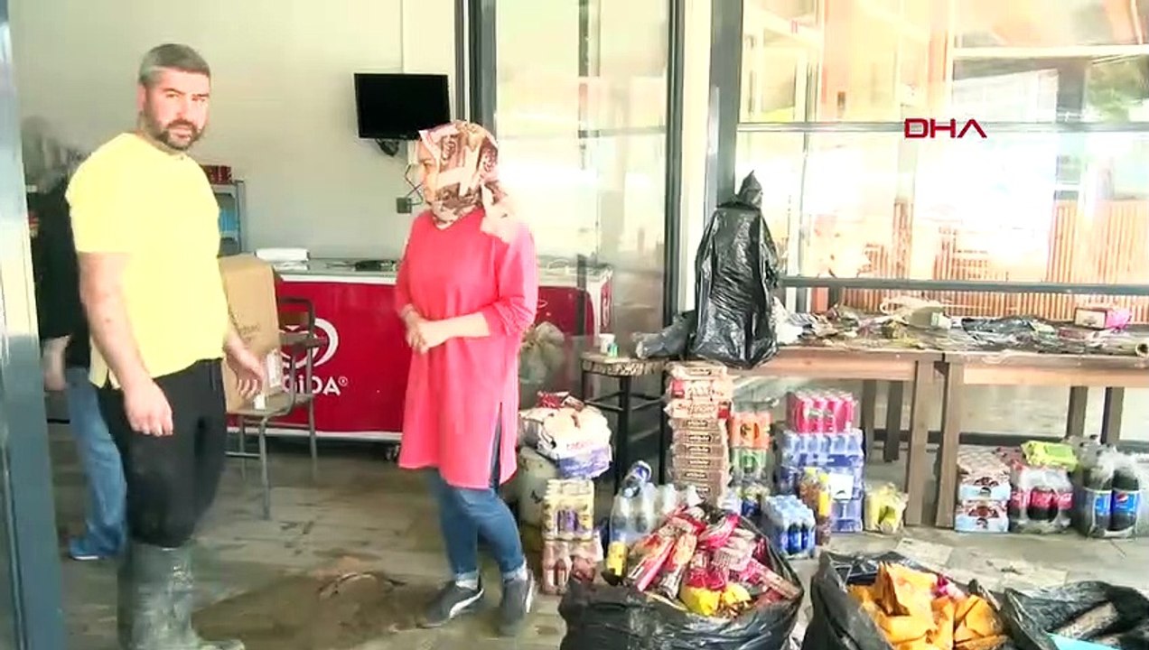 Der Kirazlıköprü-Damm wird nach der Überschwemmung in Bartın evakuiert