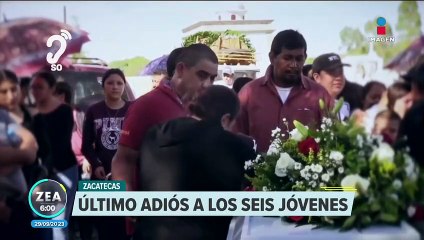 Download Video: Dan último adiós a los seis jóvenes desaparecidos y asesinados en Zacatecas